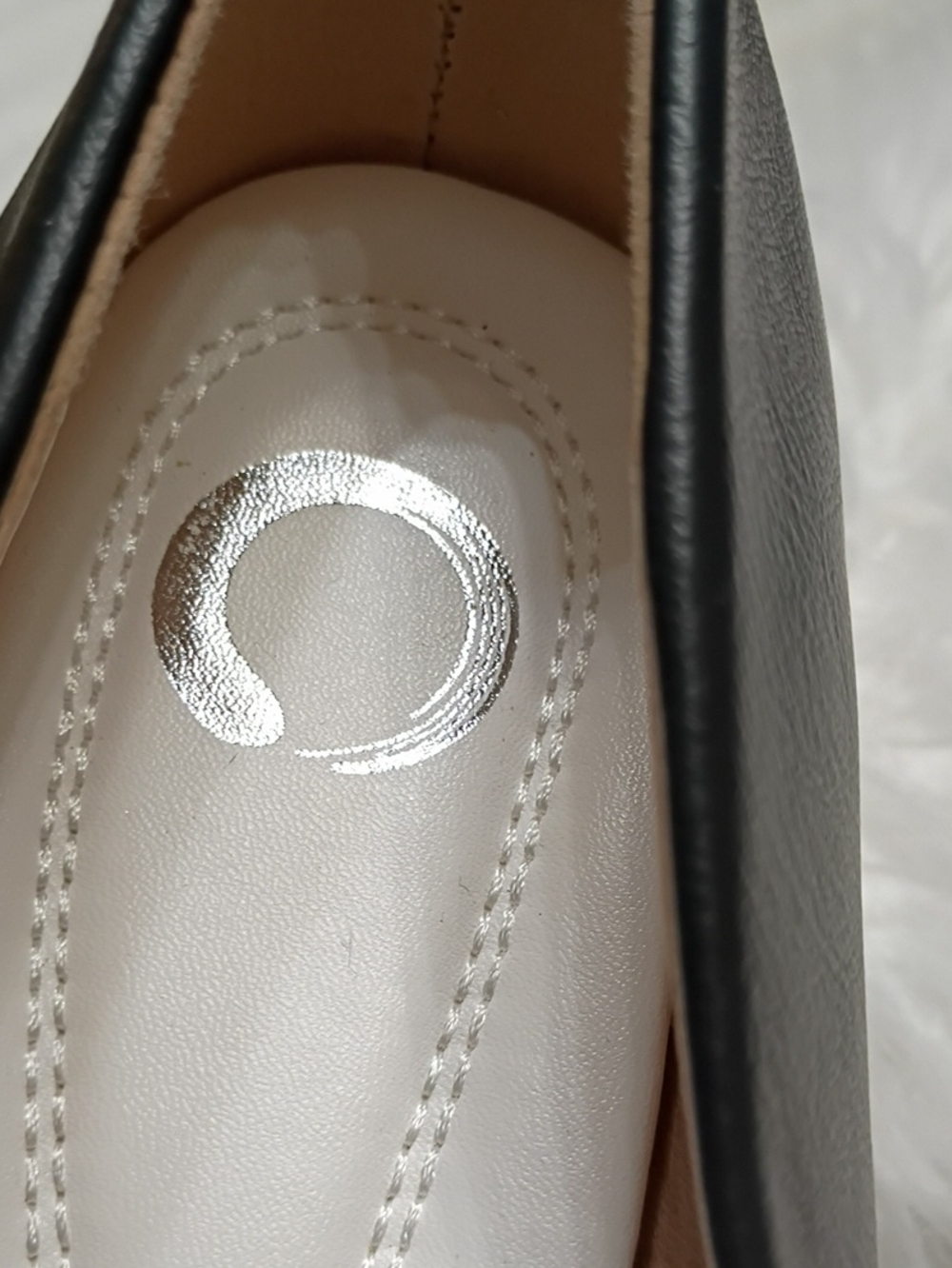New Journee Collection Luu-M Black Mid-Heel Round-Toe Faux Leather Pumps 8.5 - Picture 7 of 14